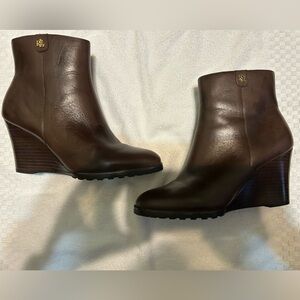 Ralph Lauren Shaley Wedge Ankle Booties